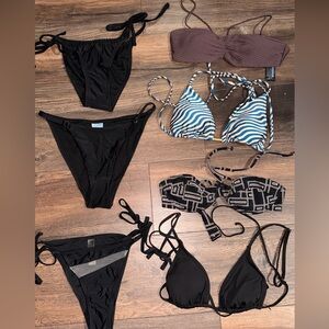 Zara & more Black Bikini Sets